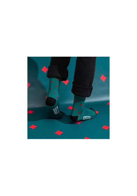 CARD GAME SOCKSVERDE INGLESE/ROSSO FUOCO SOCKS BURGER AND FRIES | BF12075030